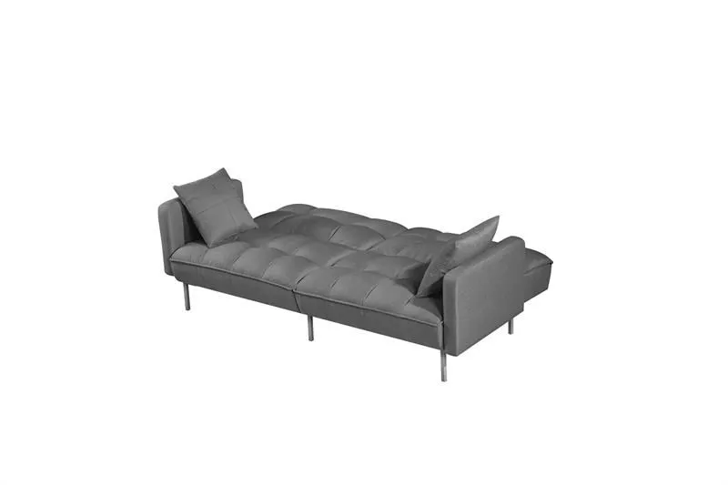 Sofa ROBERTO ciemno szara rozkładana z poduszkami | MIRAT. w stylu kolekcja