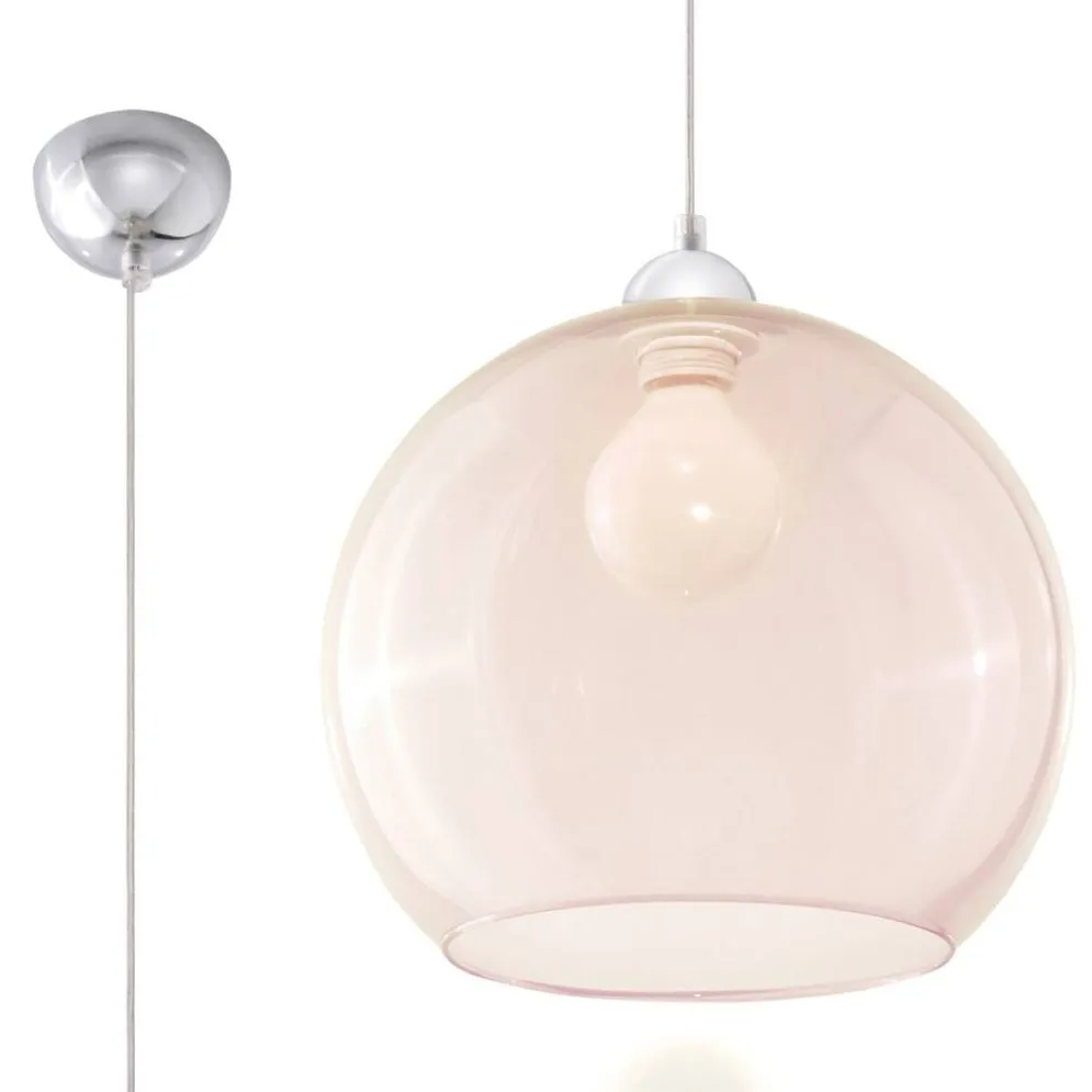 Lampa wisząca BALL szampański | sklep MIRAT kolekcja ball