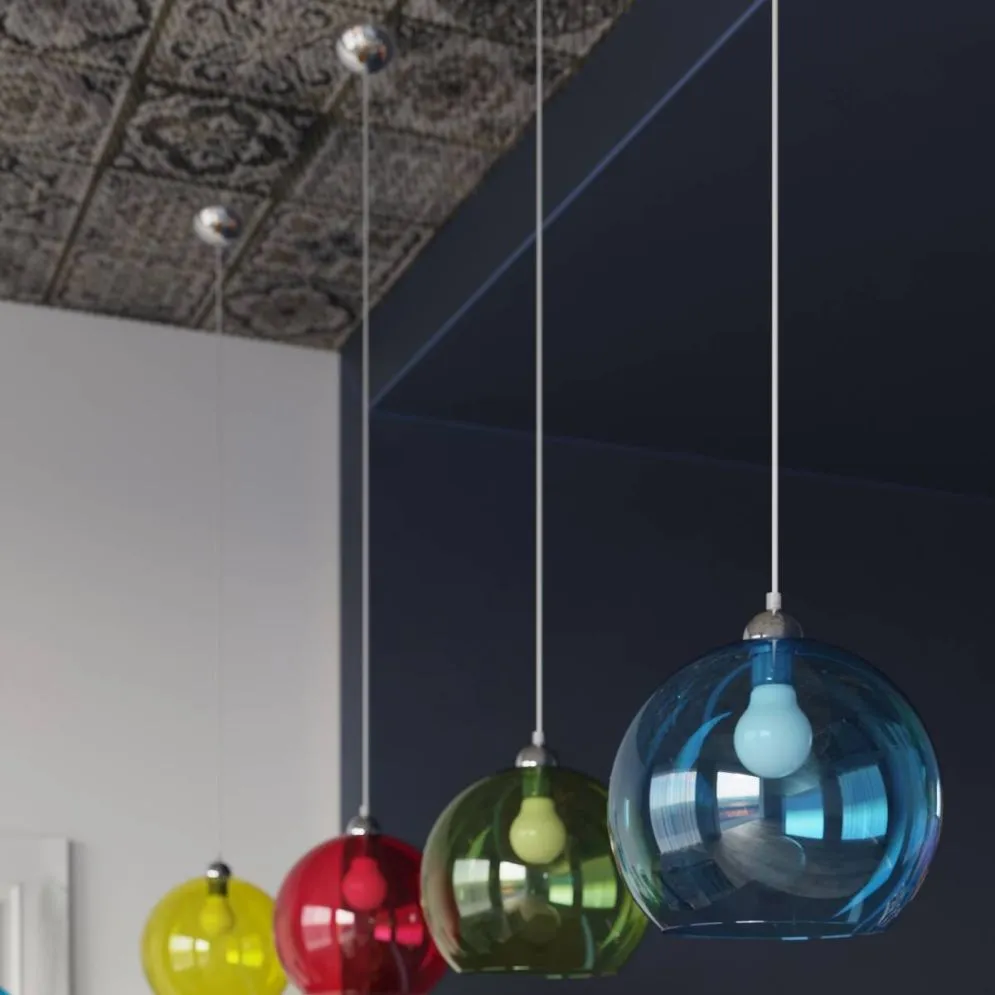 Lampa wisząca BALL szampański | sklep MIRAT kolekcja ball