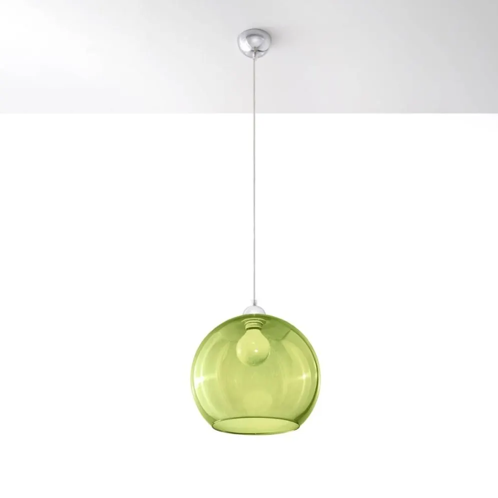Lampa wisząca BALL zielona | sklep MIRAT kolekcja ball