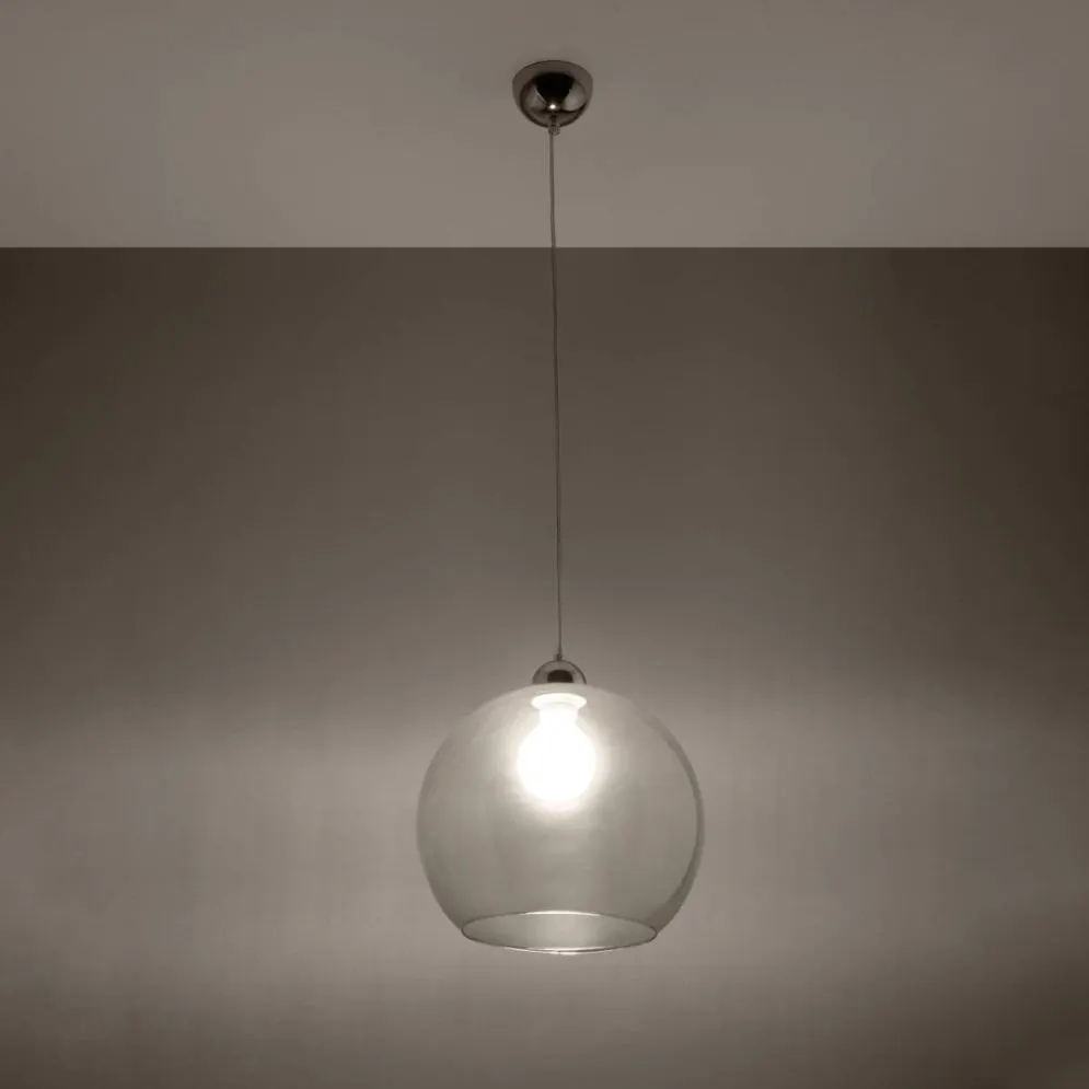 Lampa wisząca BALL transparentny | sklep MIRAT kolekcja ball