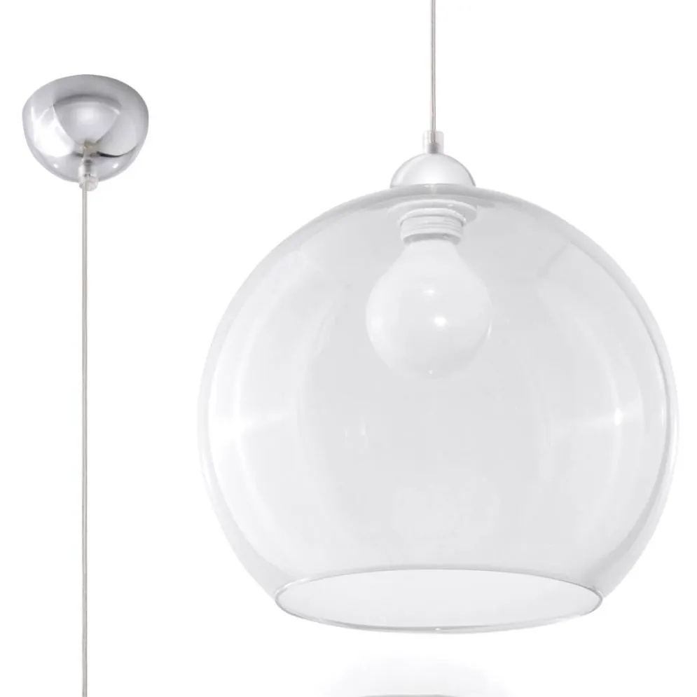 Lampa wisząca BALL transparentny | sklep MIRAT kolekcja ball