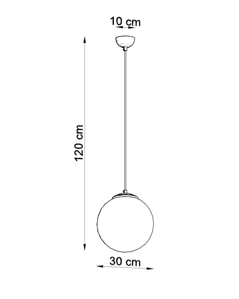 Lampa wisząca UGO 30 złota | sklep MIRAT kolekcja ugo