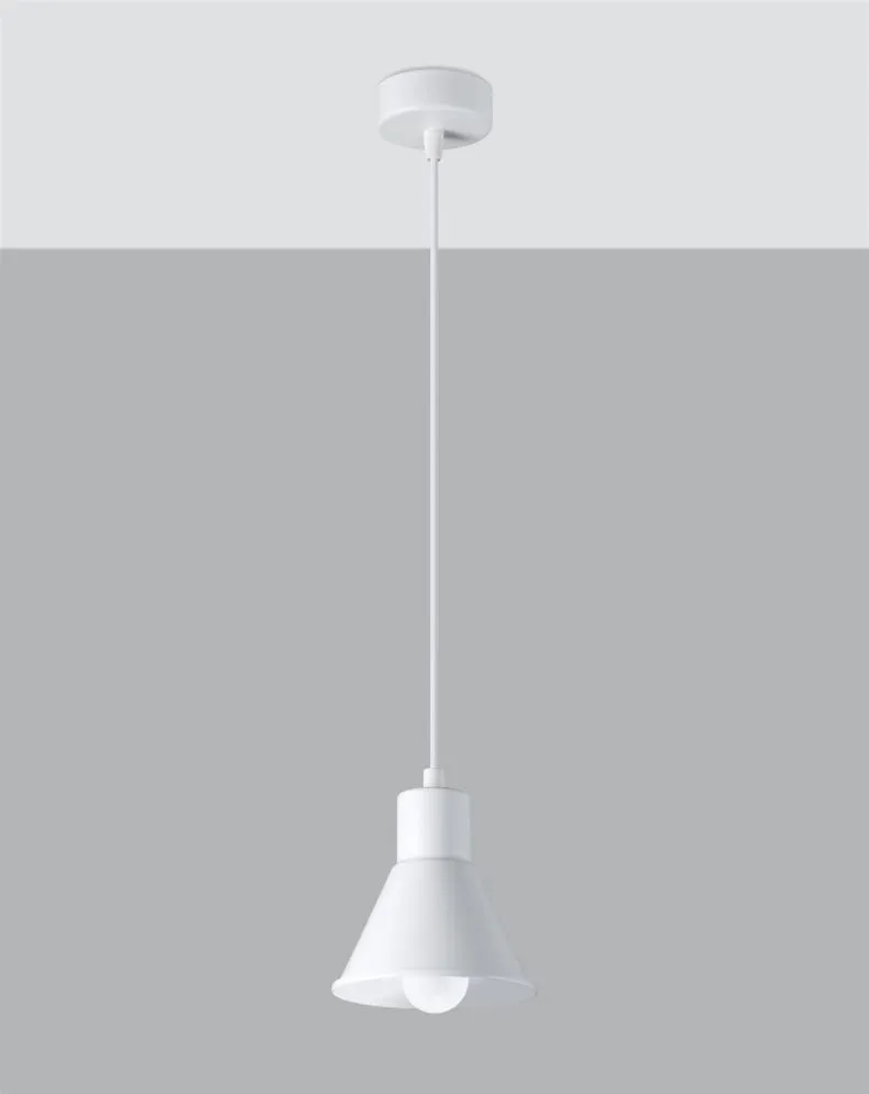 Lampa wisząca TALEJA 1 biała [E27] | sklep MIRAT  kolekcja taleja
