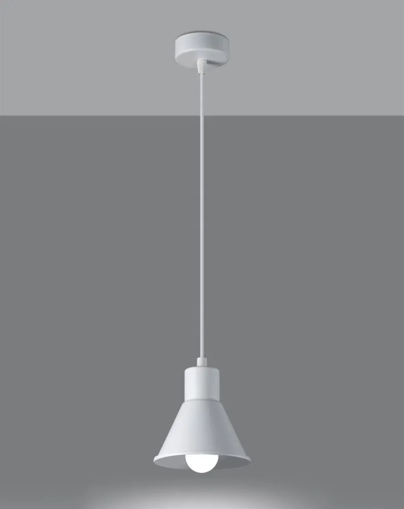 Lampa wisząca TALEJA 1 biała [E27] | sklep MIRAT  kolekcja taleja