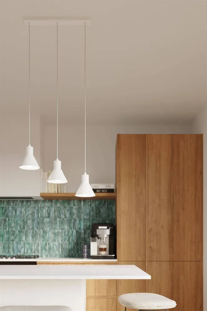Lampa wisząca TALEJA 1 biała [E27] | sklep MIRAT  kolekcja taleja