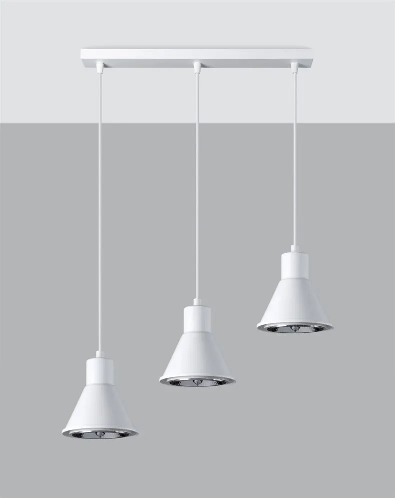 Lampa wisząca TAZILA 3 biała [ES111] | sklep MIRAT  kolekcja tazila