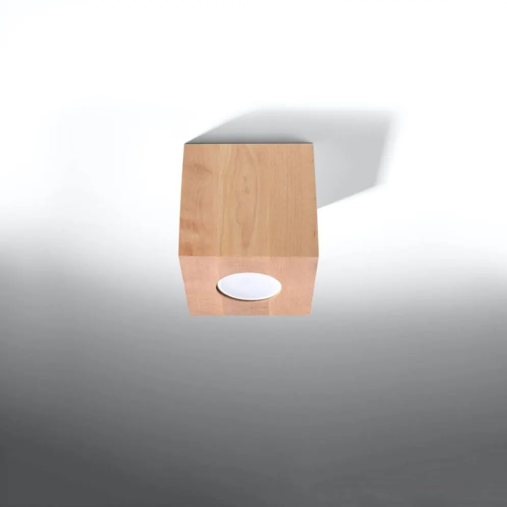 Plafon QUAD naturalne drewno | sklep MIRAT kolekcja quad