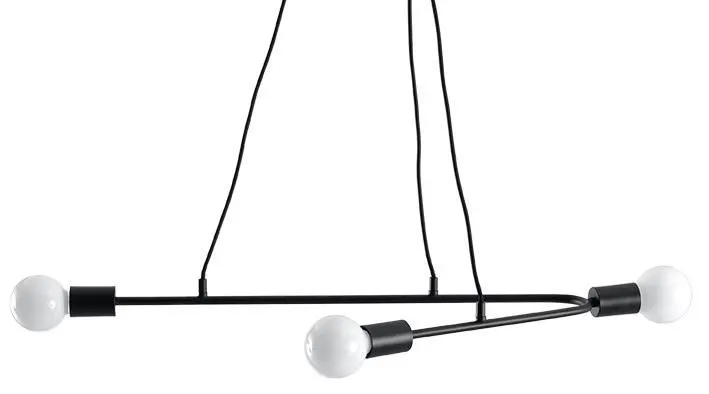Lampa wisząca ASTRAL 3 czarna | sklep MIRAT  kolekcja astral