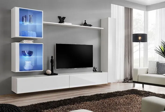 Półka SWITCH PW2 120 cm nowoczesna w czterech kolorach | MIRAT. w stylu kolekcja SWITCH