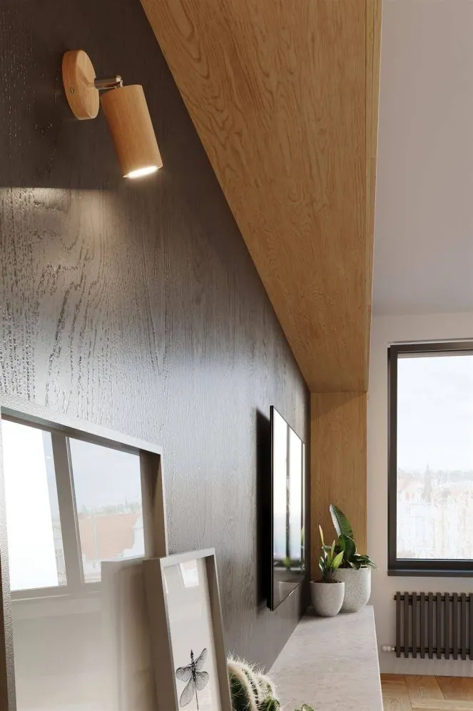 Plafon BERG 6 naturalne drewno | sklep MIRAT kolekcja berg