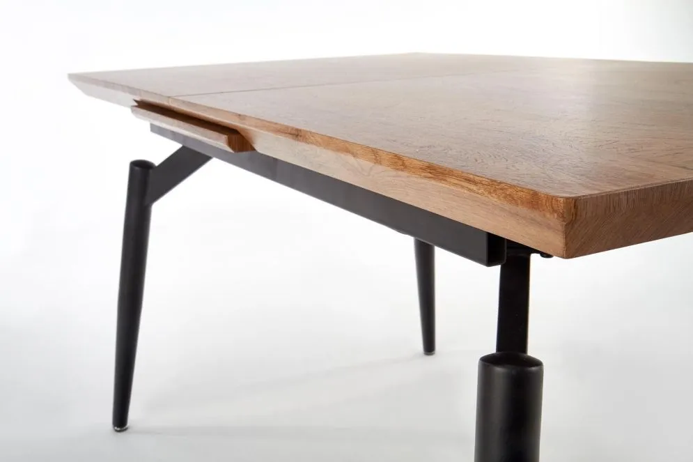 Stół CAMBELL 140(180)x80 dąb naturalny rozkładany w stylu loft | MIRAT. w stylu LOFT kolekcja