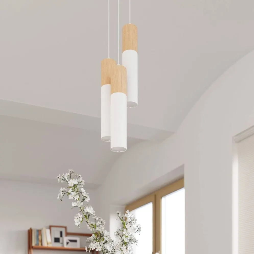 Lampa wisząca PABLO 2 biała | sklep MIRAT  kolekcja pablo