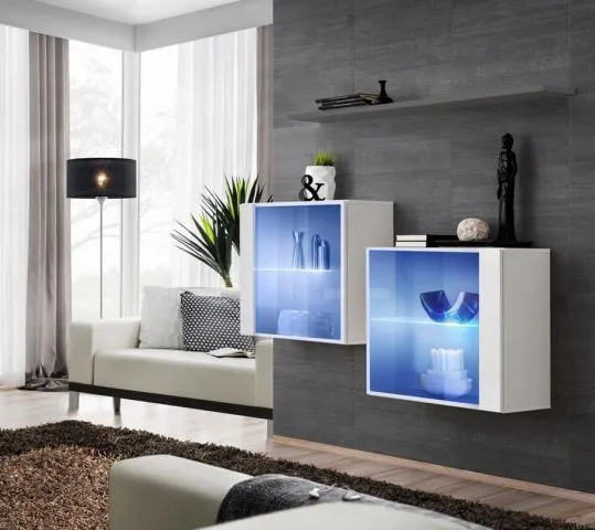Meblościanka SWITCH SB 3 z podświetleniem LED | MIRAT. w stylu kolekcja SWITCH