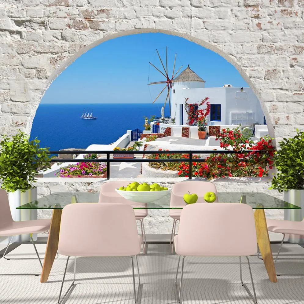 Fototapeta - Lato na Santorini-1