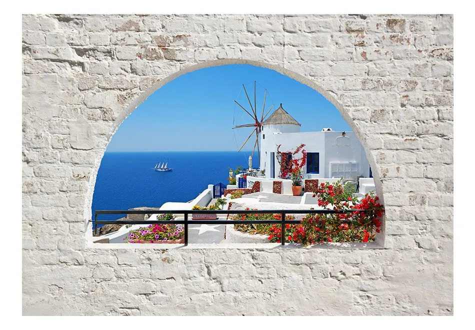Fototapeta - Lato na Santorini-2