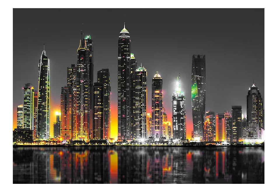 Fototapeta - Pustynne miasto (Dubaj)-2