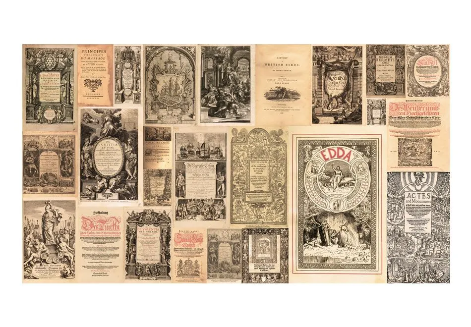 Fototapeta XXL - Vintage Books-2