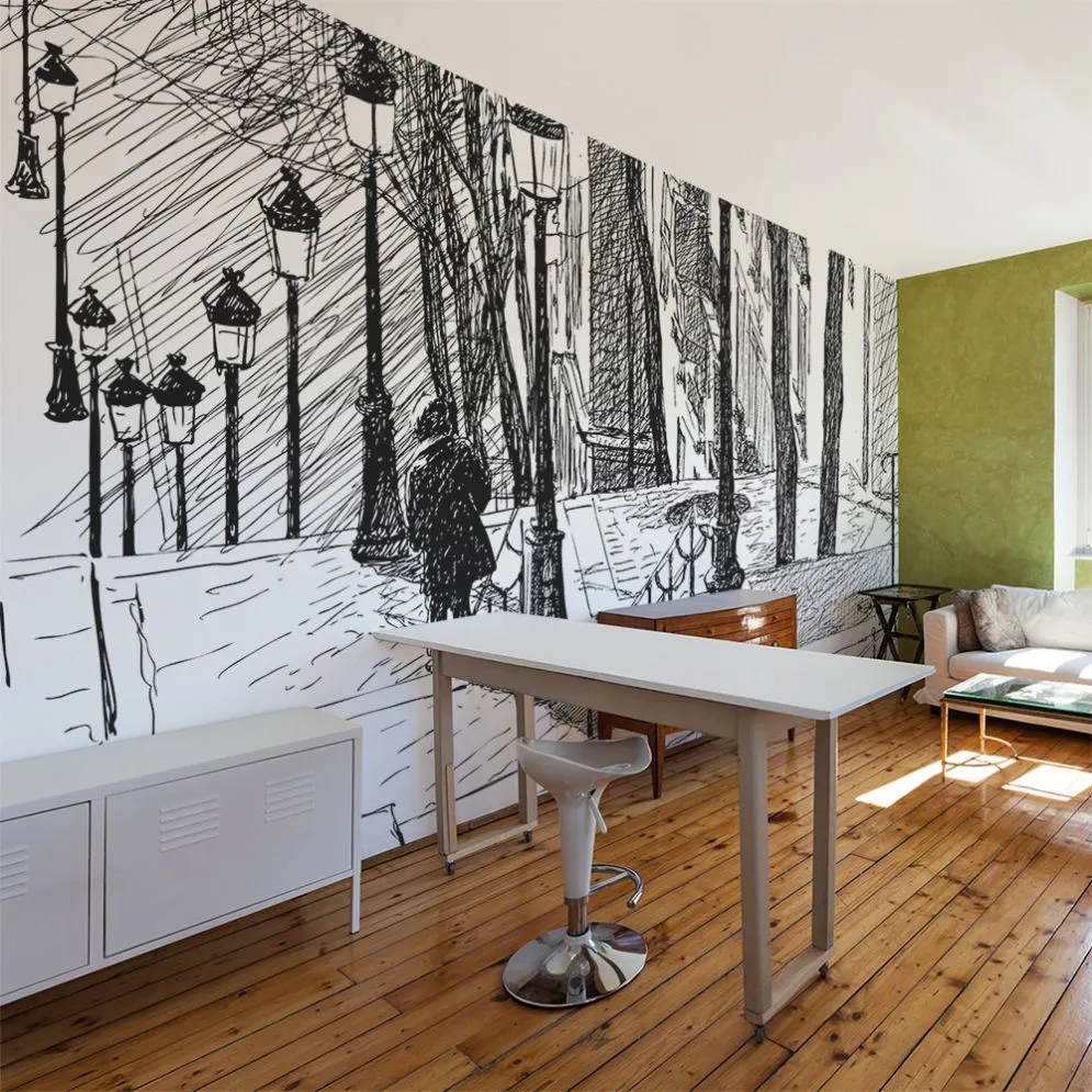 Fototapeta - schody - Montmartre-1