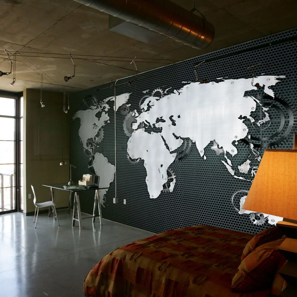 Fototapeta - Mechanical World-1