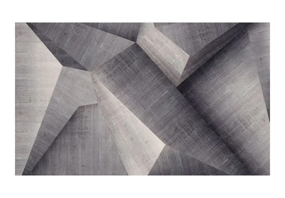 Fototapeta - Abstrakcyjne betonowe bloki-2