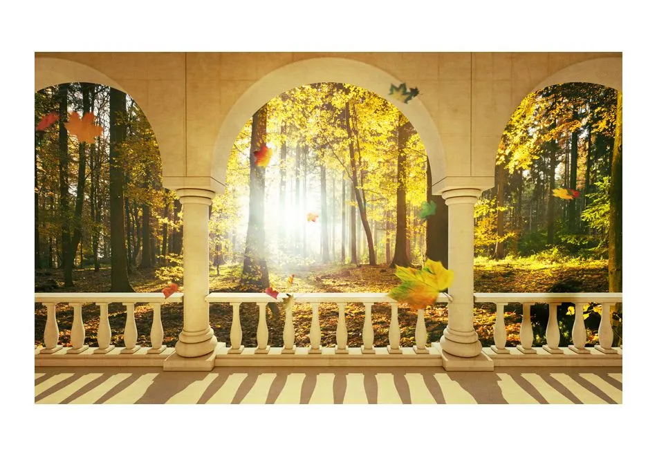 Fototapeta - Sen o jesiennym lesie-2