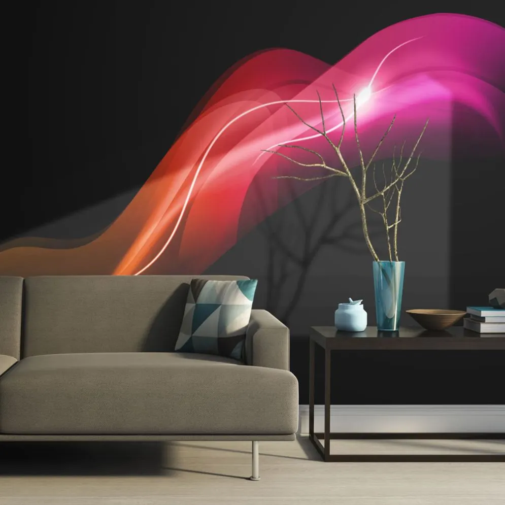 Fototapeta - Abstract colorful jellyfish-1