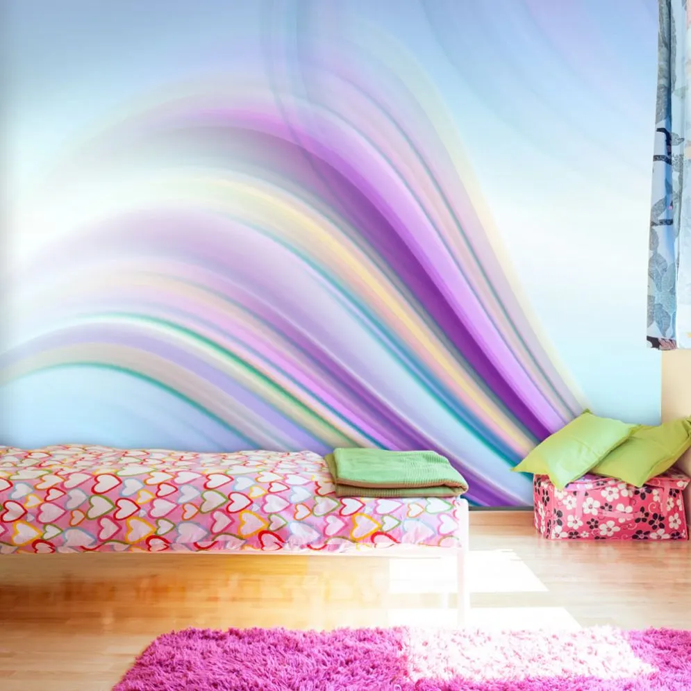 Fototapeta - Rainbow abstract background-1