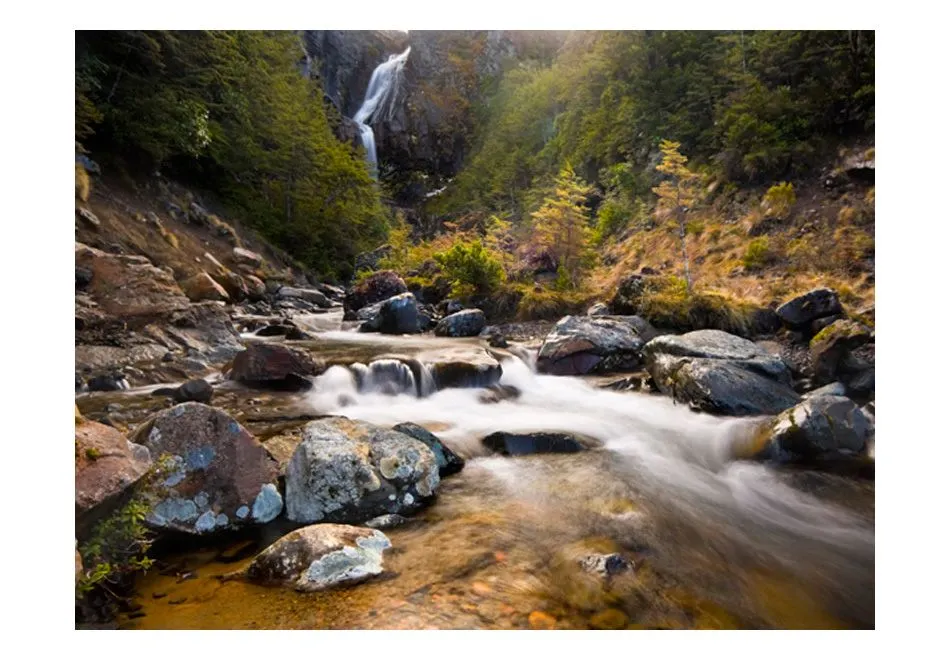 Fototapeta - Ohakune - Waterfalls in New Zealand-2