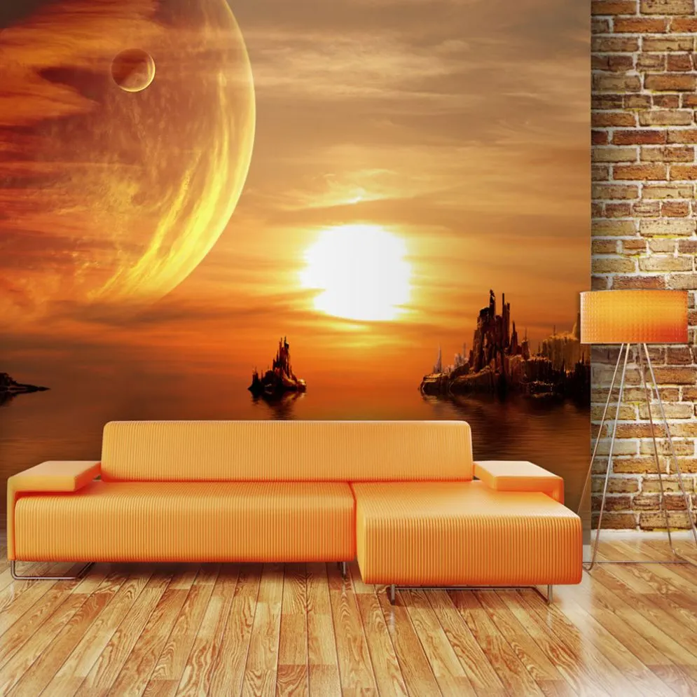 Fototapeta - Fantasy sunset-1