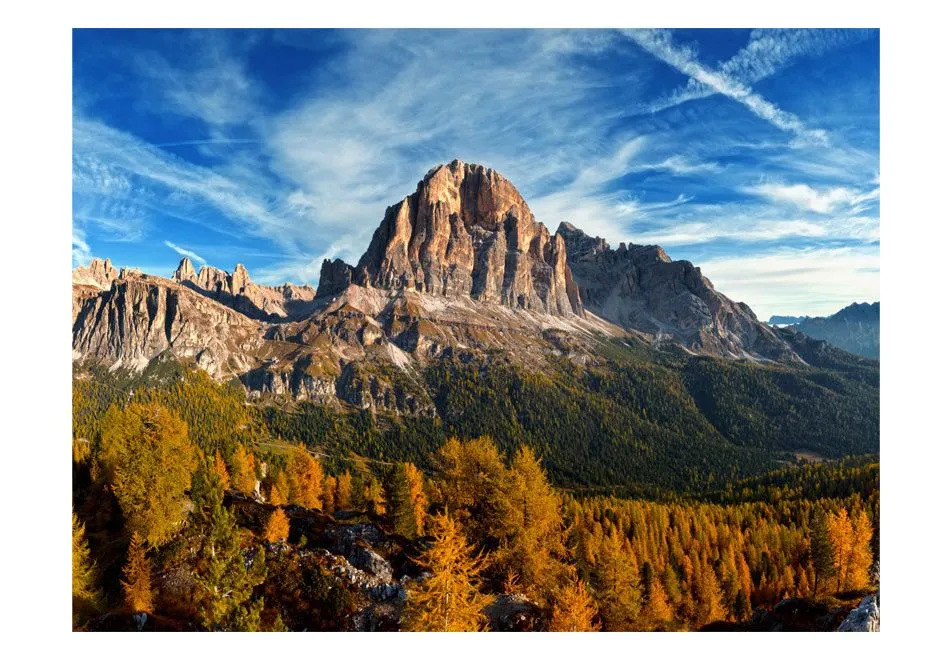 Fototapeta - Widok panoramiczny na włoskie Dolomity-2