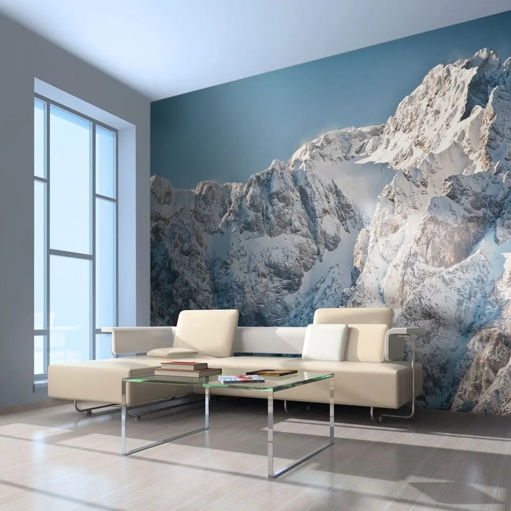 Fototapeta - Zima w Alpach-1