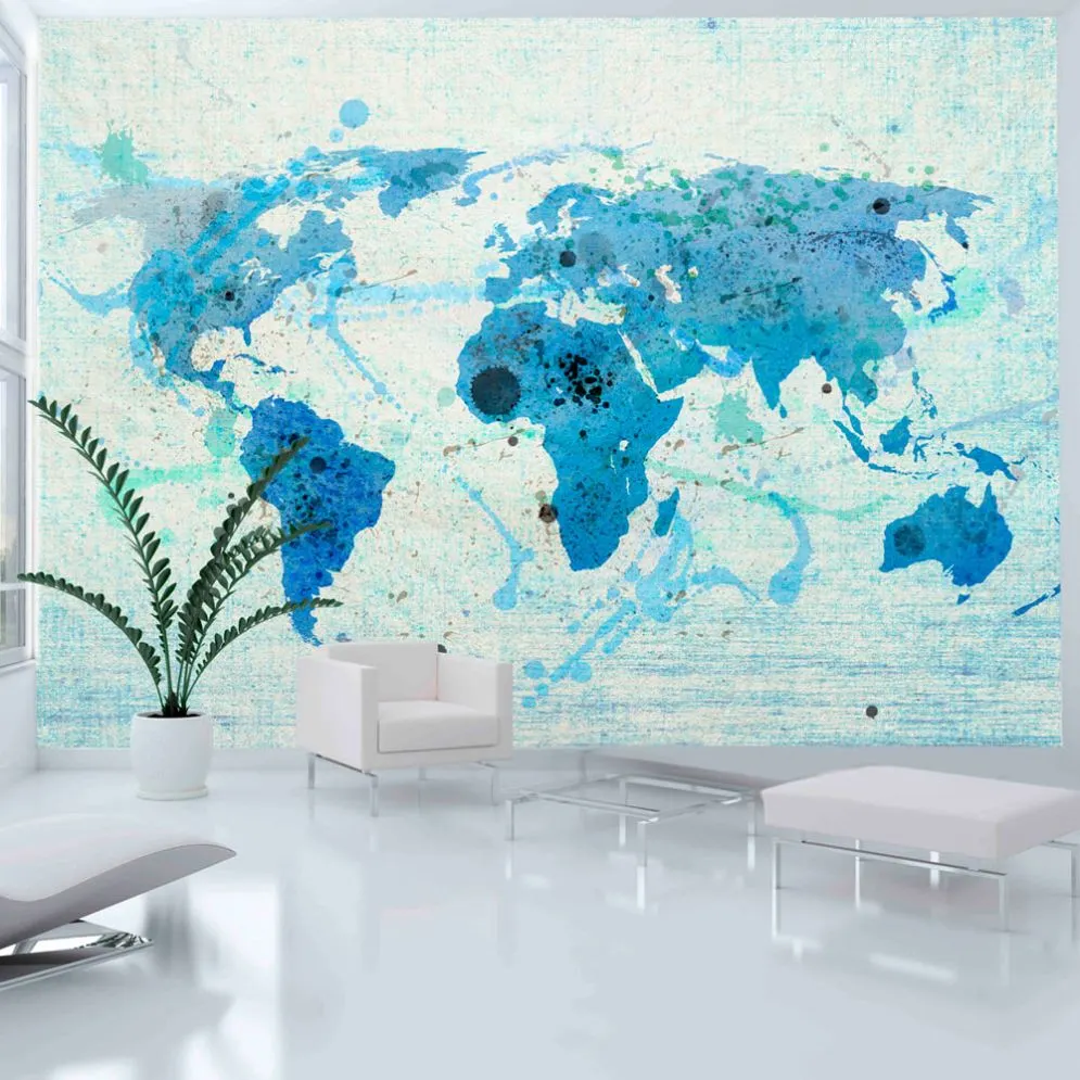 Fototapeta - Cruising and sailing - The World map-1