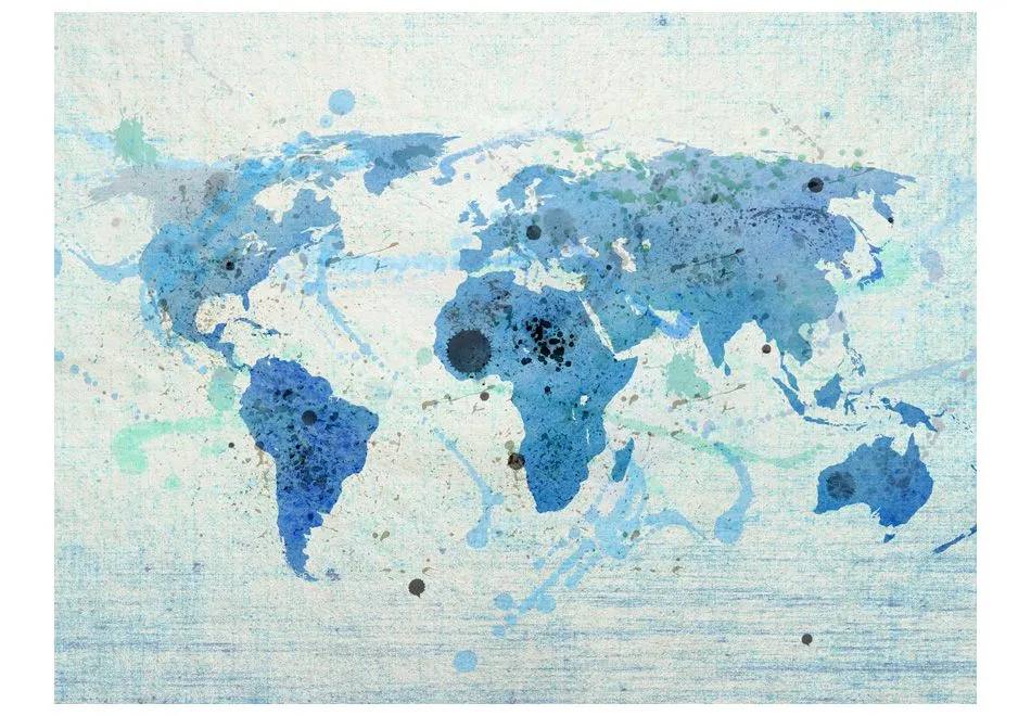 Fototapeta - Cruising and sailing - The World map-2
