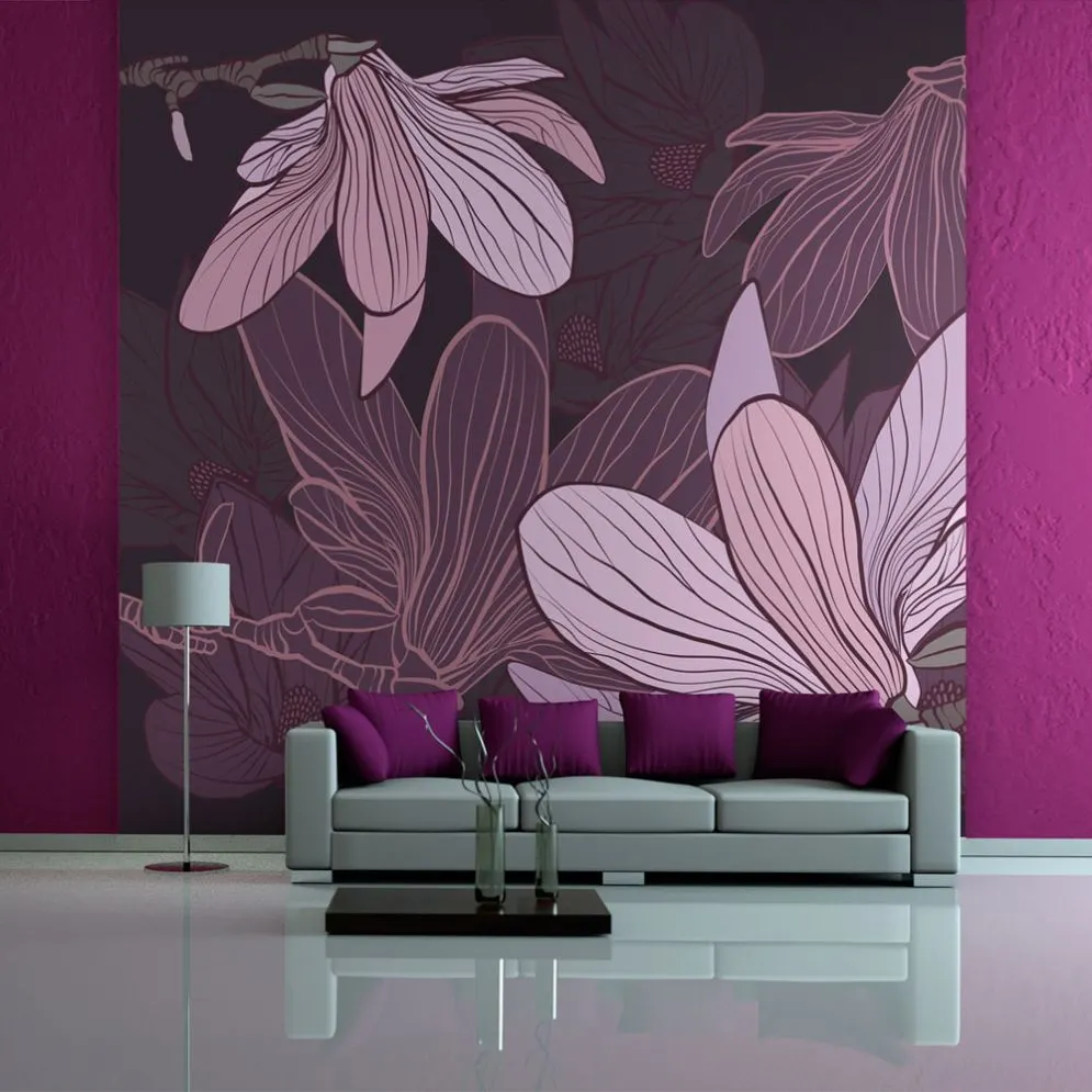 Fototapeta - Dreamy flowers-1