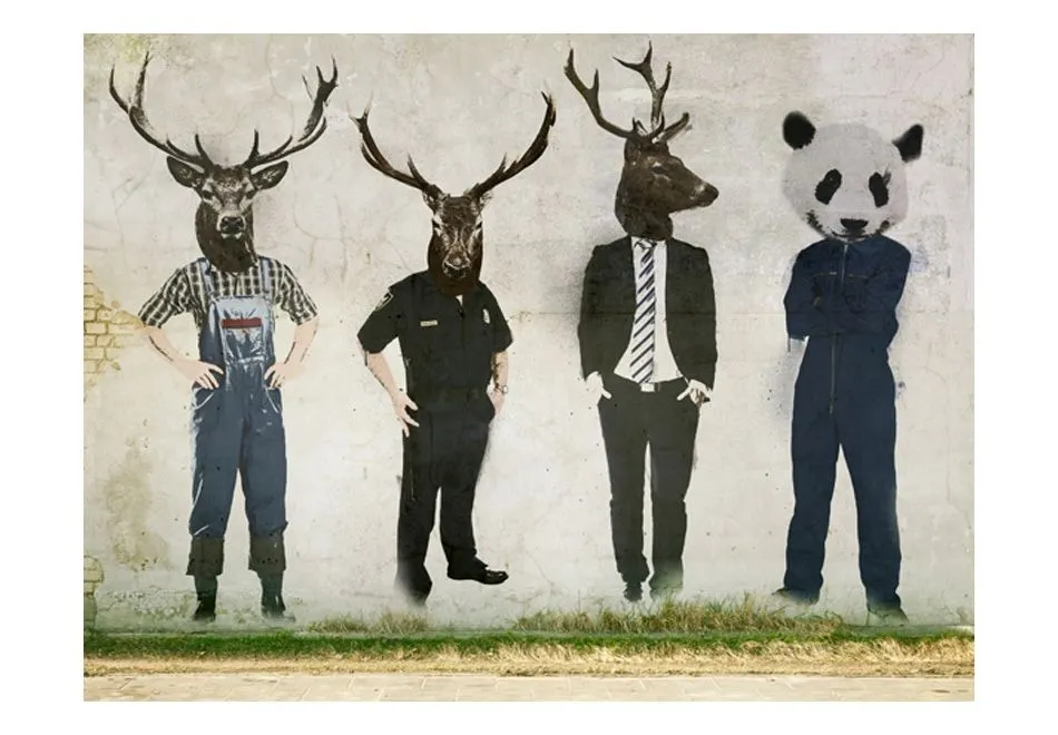 Fototapeta - Man or animal -2