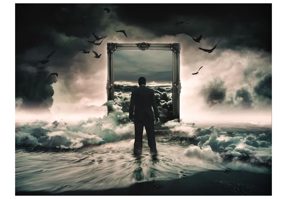 Fototapeta - A walk in the clouds-2
