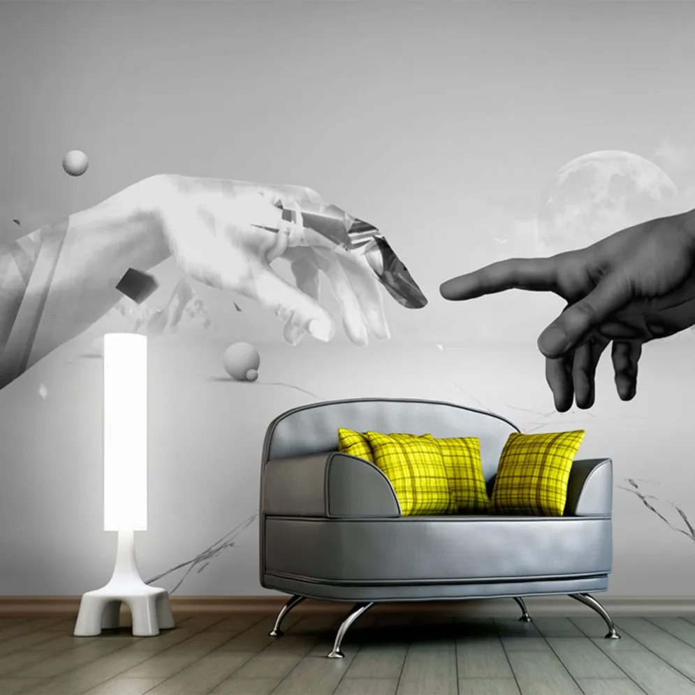 Fototapeta - Intergalactic touch-1