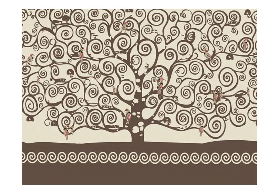 Fototapeta - Spiral branches-2
