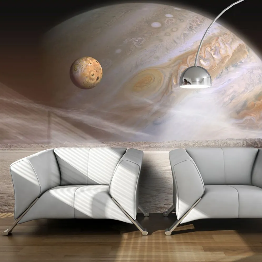 Fototapeta - Mała i duża planeta-1