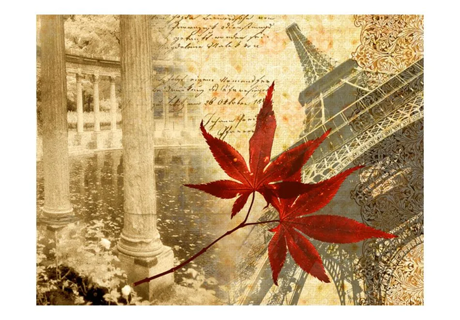 Fototapeta - Jesień i Paryż-2
