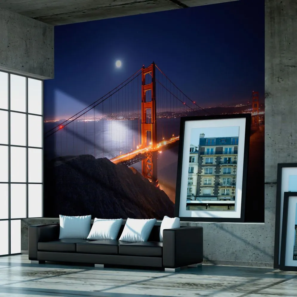 Fototapeta - Most Golden Gate nocą-1