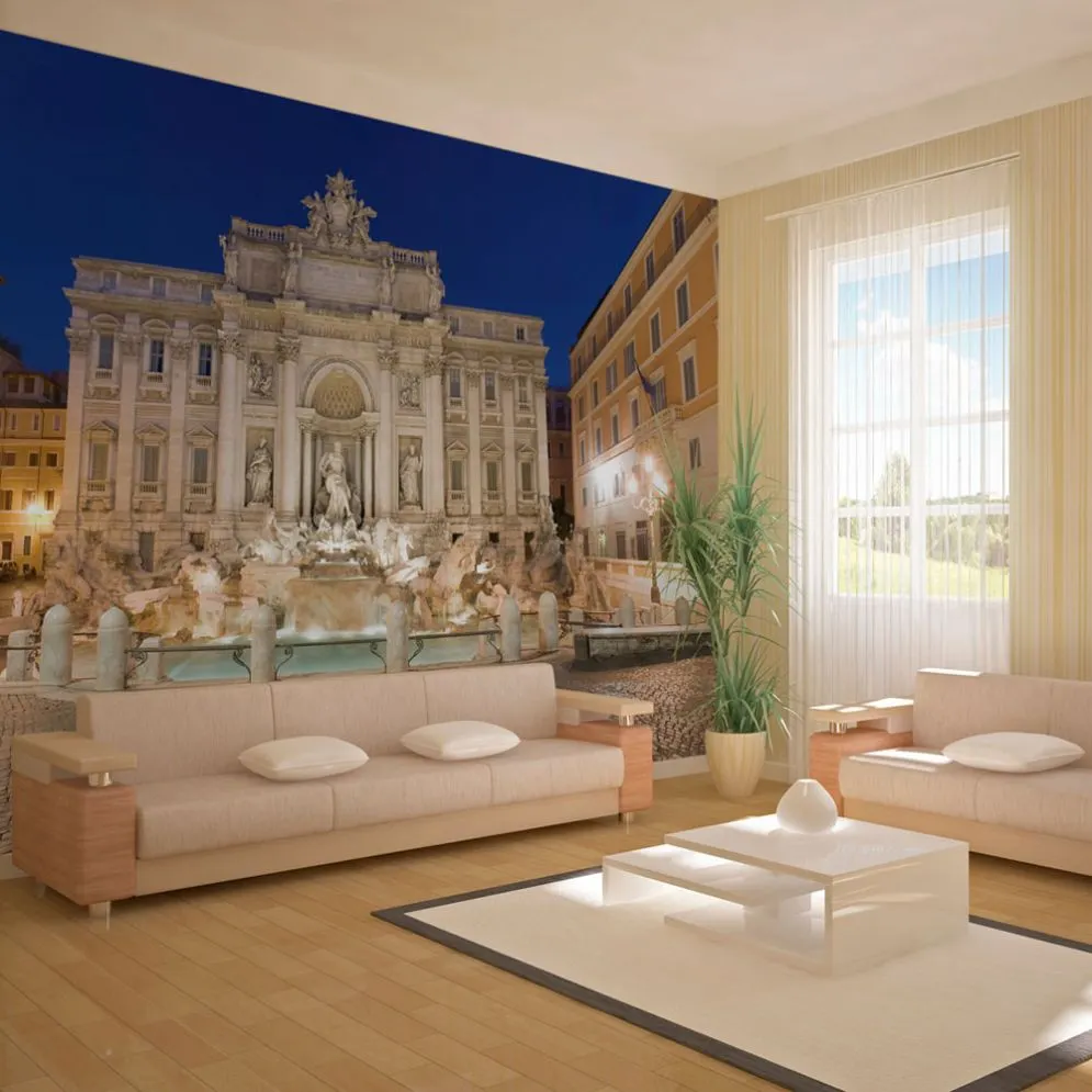Fototapeta - Fontanna di Trevi - Rzym-1