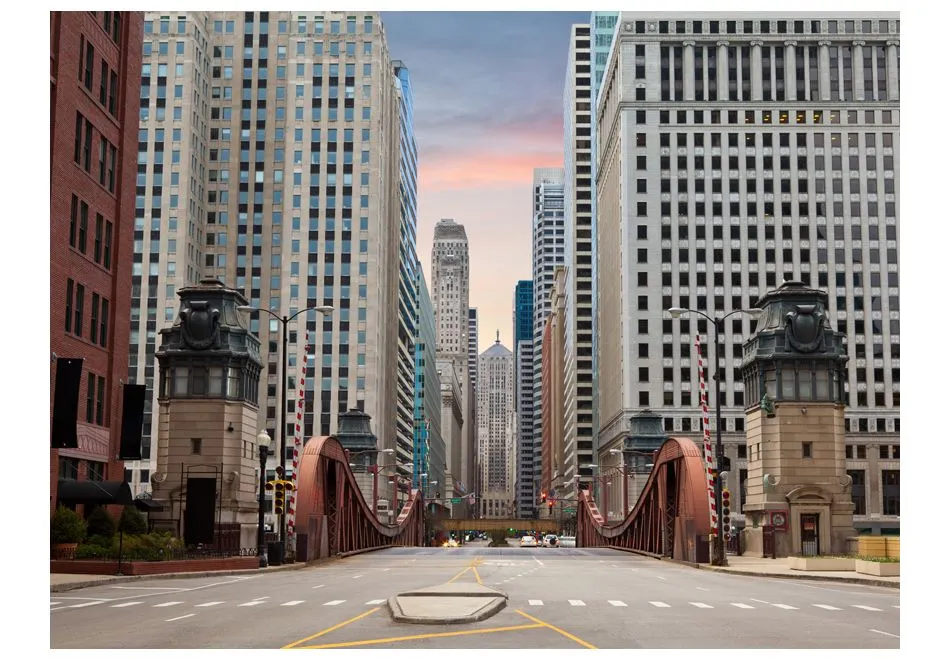 Fototapeta - Chicago street-2