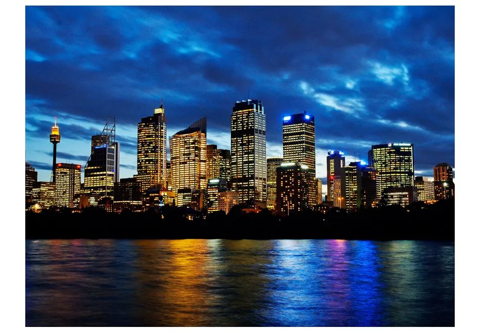 Fototapeta - Wieczorne chmury nad Sydney-2
