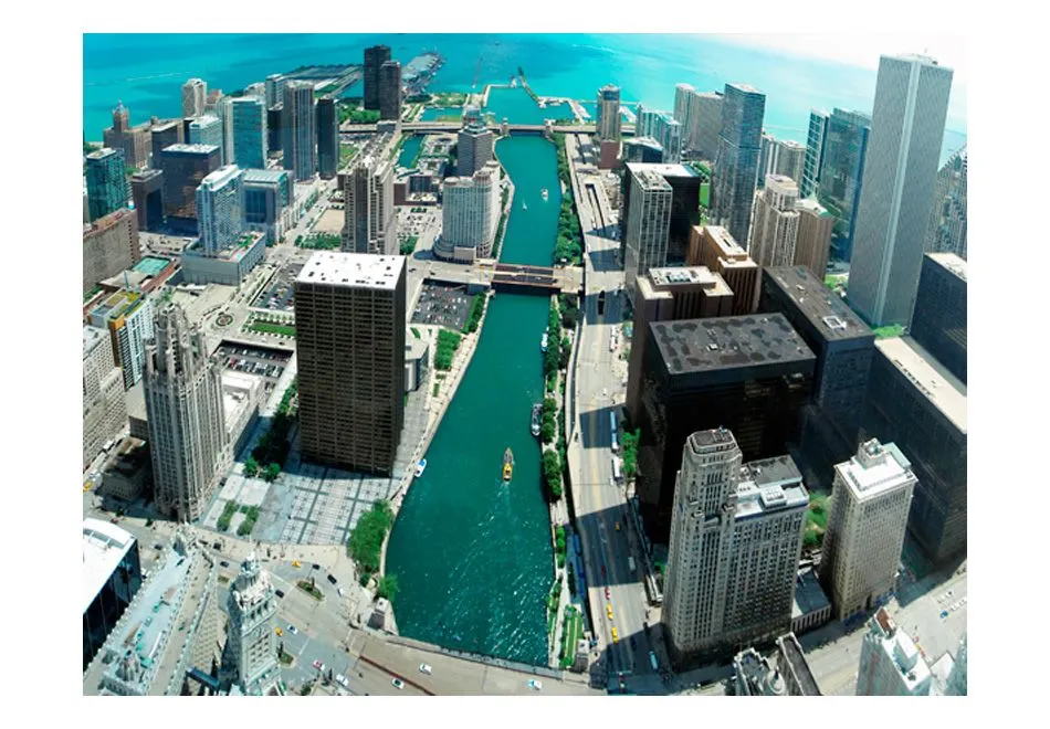 Fototapeta - Architektura miejska Chicago-2