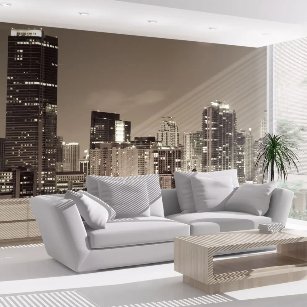 Fototapeta - Nocne życie w Miami-1