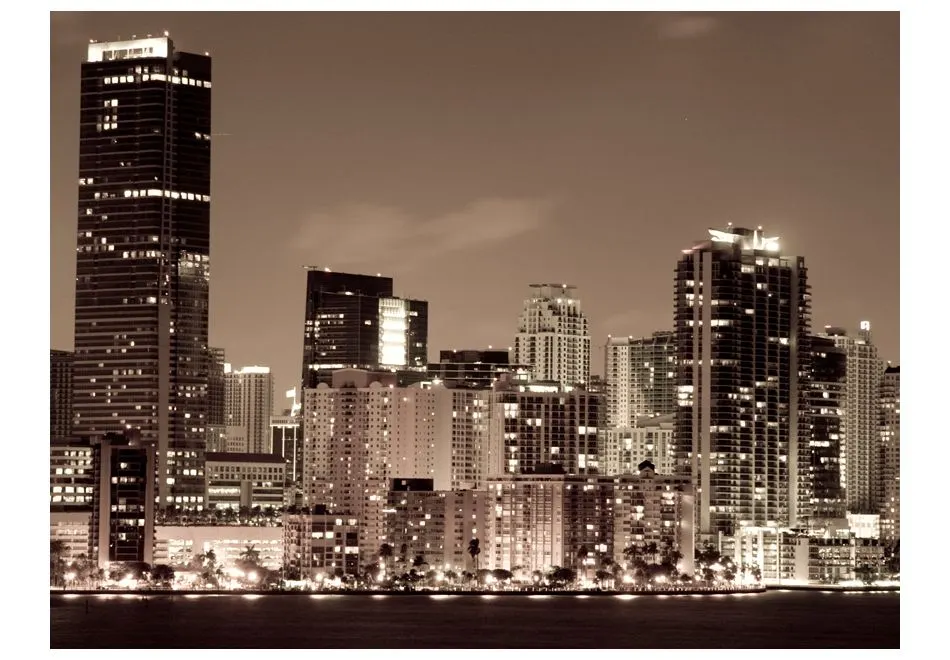 Fototapeta - Nocne życie w Miami-2
