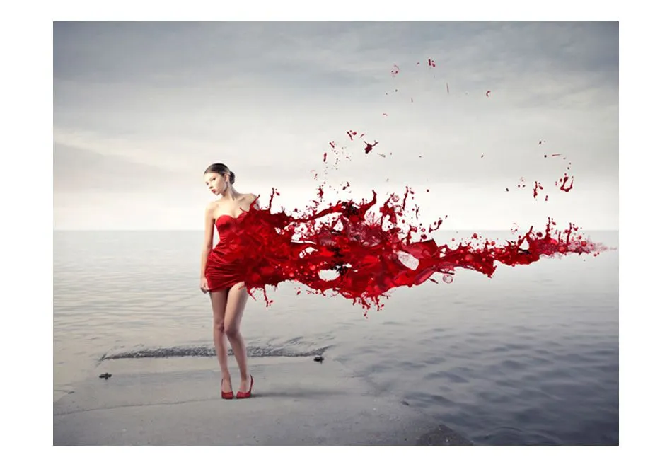 Fototapeta - Red beauty-2