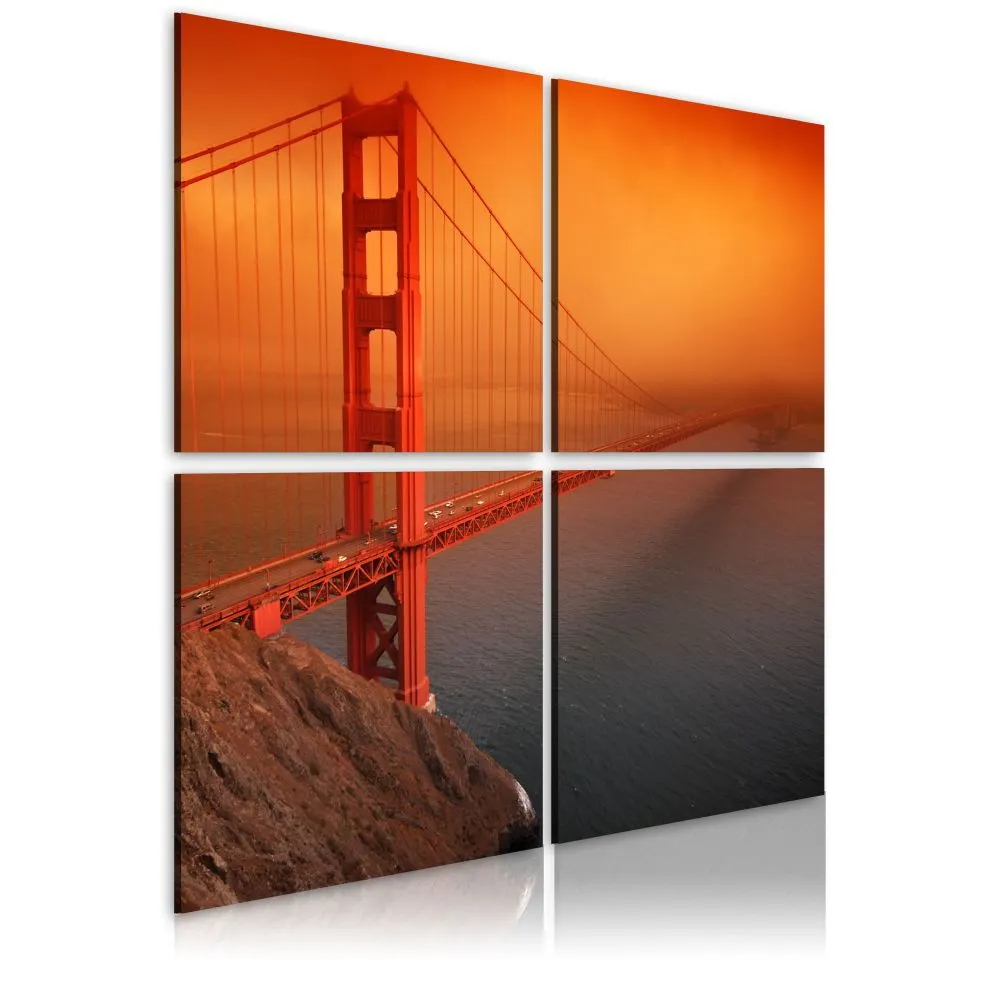 Obraz - San Francisco - Most Golden Gate-1